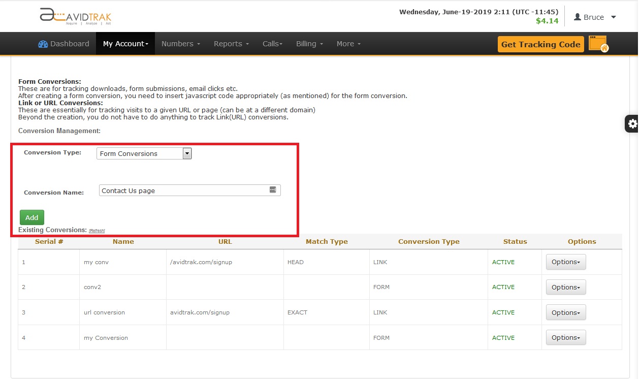 Enabling Form Conversions within AvidTrak Conversion Management System