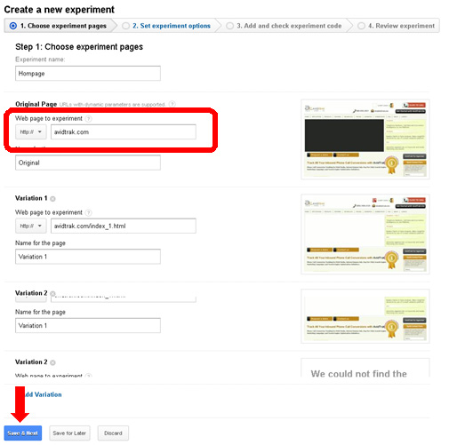 google_analytics_a/b_testing_with_call_tracking