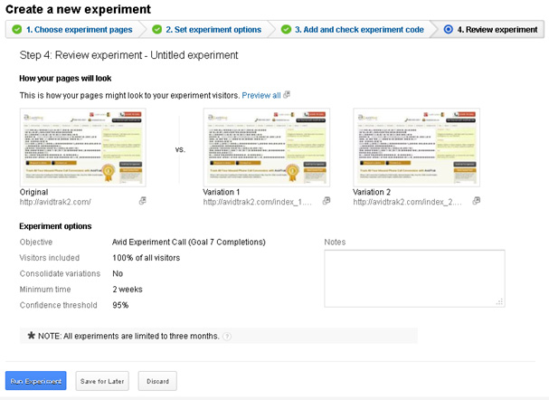 google_analytics_a/b_testing_with_call_tracking